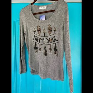 MY LAnd Graphic Long Sleeve Top